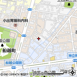静岡県浜松市中央区神立町129周辺の地図