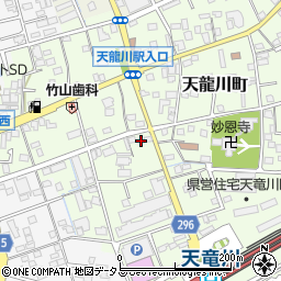 田中学院特進科　天竜川校周辺の地図