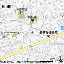 静岡県浜松市中央区和田町20周辺の地図