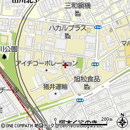 株式会社井田熔接周辺の地図