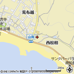 ファミリーマート南知多山海店周辺の地図