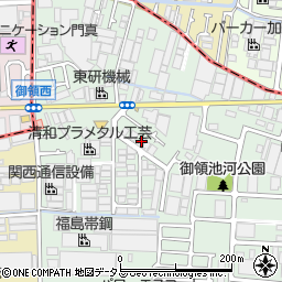 尾川印刷所周辺の地図