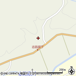 広島県山県郡北広島町志路原145周辺の地図