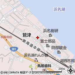 静岡県湖西市鷲津471-3周辺の地図