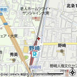 アーク進学会　野崎駅前校周辺の地図