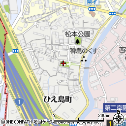 堤根神社周辺の地図