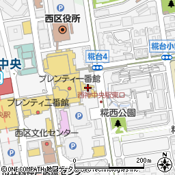 ドトールコーヒーショップ 西神中央店周辺の地図