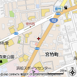 静岡県浜松市中央区宮竹町648周辺の地図