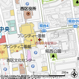 吉田千字堂　プレンティ店周辺の地図