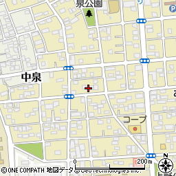 静岡県磐田市国府台91-18周辺の地図