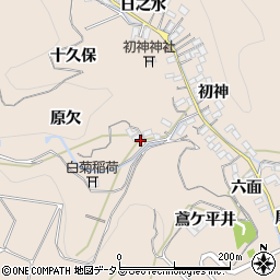 愛知県知多郡南知多町豊浜原欠周辺の地図