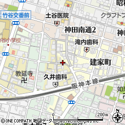 有限会社東京屋周辺の地図