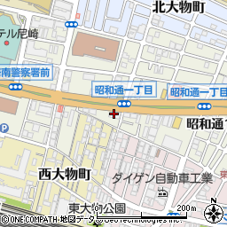 みなと銀行尼崎支店周辺の地図