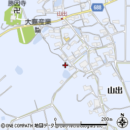 三重県伊賀市山出1429周辺の地図