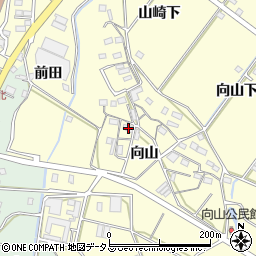 愛知県豊橋市船渡町向山107周辺の地図