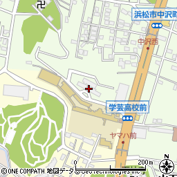 ヤマハ中沢寮周辺の地図
