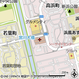 芦屋浜エネルギーサービス株式会社周辺の地図