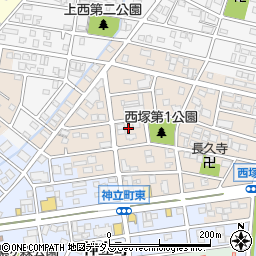 株式会社トーショー浜松営業所周辺の地図