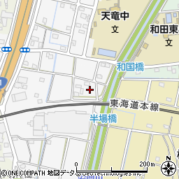 静岡県浜松市中央区龍光町61周辺の地図