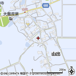 三重県伊賀市山出954周辺の地図