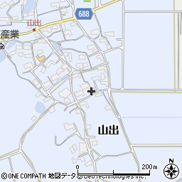 三重県伊賀市山出937周辺の地図