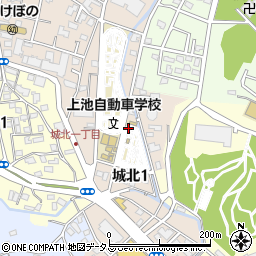 静岡県浜松市中央区城北1丁目周辺の地図