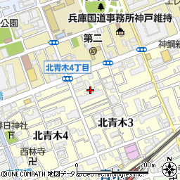 ホームライフ神戸周辺の地図