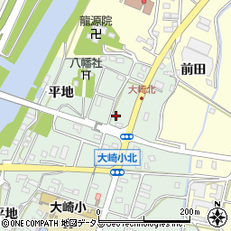 愛知県豊橋市大崎町東里中31周辺の地図