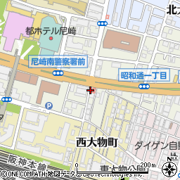 ネクスパーク昭和通駐車場周辺の地図