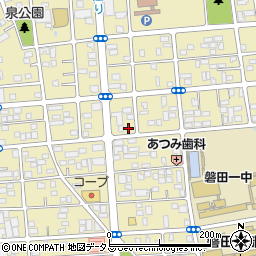 静岡県磐田市国府台26-13周辺の地図