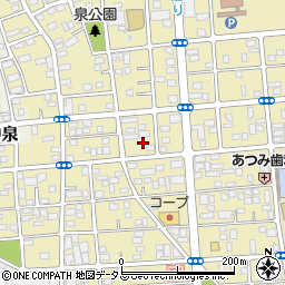 静岡県磐田市国府台92-10周辺の地図