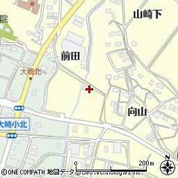 愛知県豊橋市船渡町向山221周辺の地図