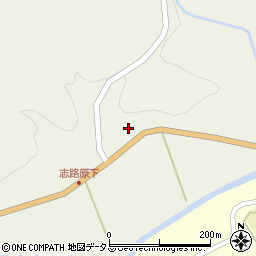 広島県山県郡北広島町志路原104周辺の地図