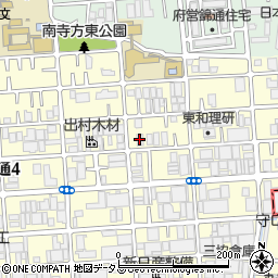 松井印刷株式会社周辺の地図