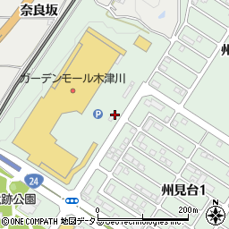 京都府木津川市市坂瓦谷周辺の地図