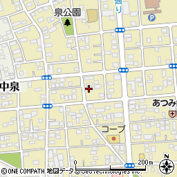 高砂香料工業株式会社　磐田工場磐田香風フラット周辺の地図