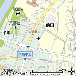 愛知県豊橋市大崎町東里中47周辺の地図