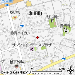 静岡県浜松市中央区和田町532周辺の地図