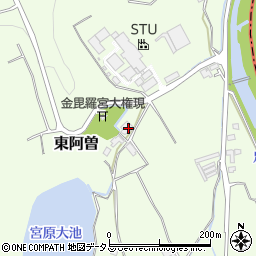 岡山県総社市東阿曽366周辺の地図