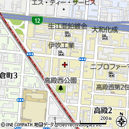 〒535-0031 大阪府大阪市旭区高殿の地図