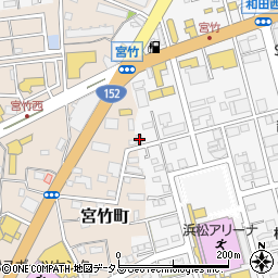 静岡県浜松市中央区和田町823周辺の地図