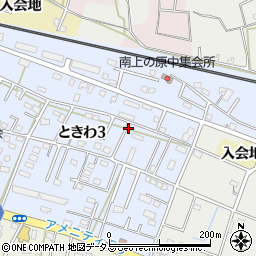 静岡県湖西市ときわ周辺の地図