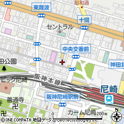 パラダイス阪神尼崎店周辺の地図