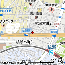 ＳＢＳ尼崎周辺の地図