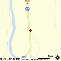 広島県山県郡北広島町惣森1226周辺の地図