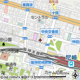 松のや 尼崎店周辺の地図