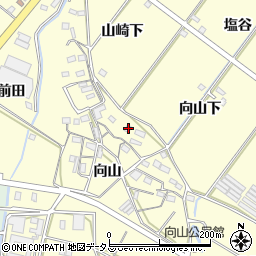 愛知県豊橋市船渡町向山42周辺の地図