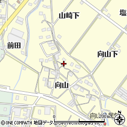 愛知県豊橋市船渡町向山91周辺の地図