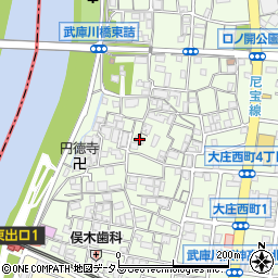 ＡＬＥＧＲＩＡ武庫川周辺の地図