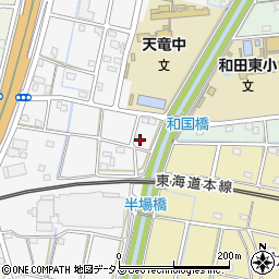 静岡県浜松市中央区龍光町51周辺の地図